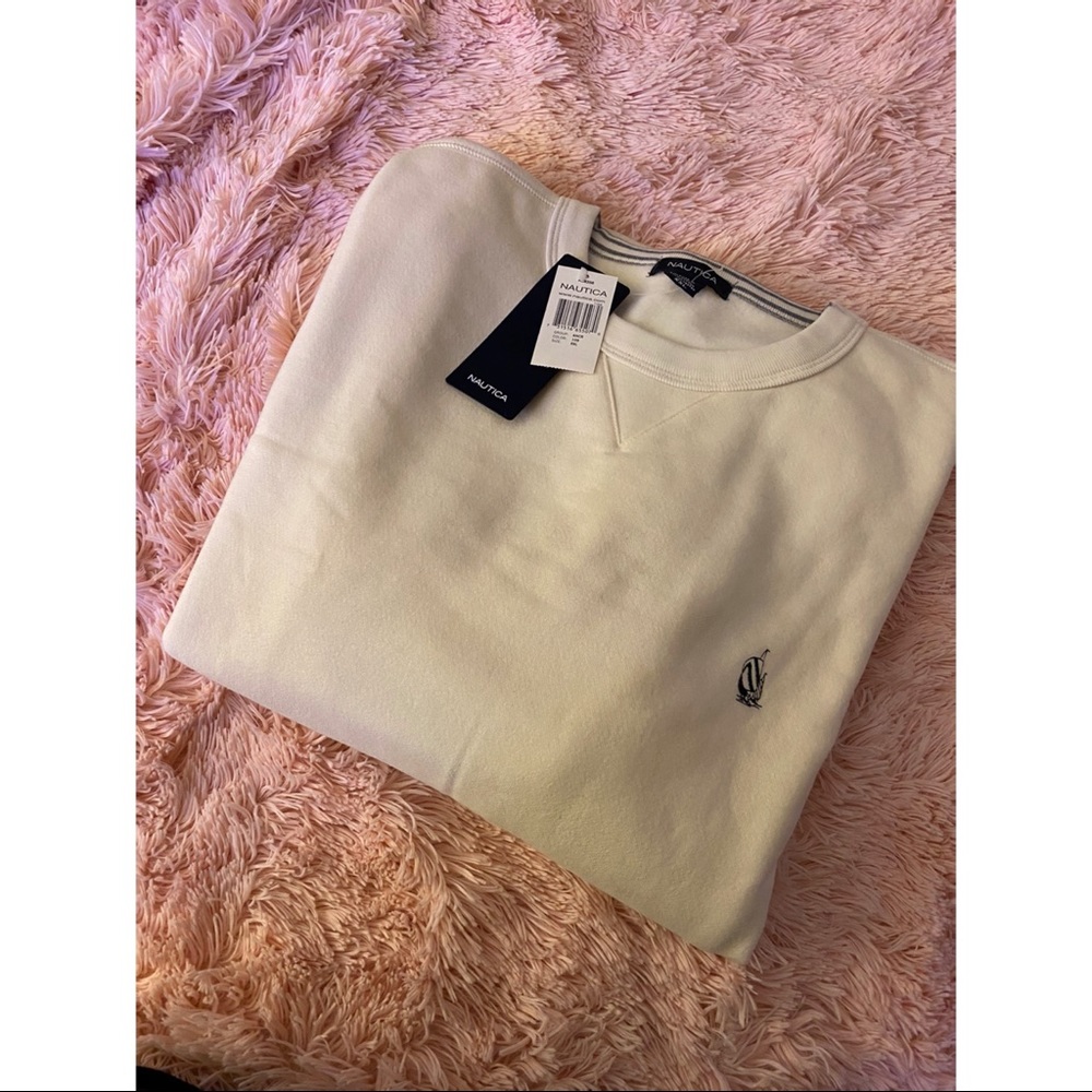 Cream Nautica Men’s Sweatshirt